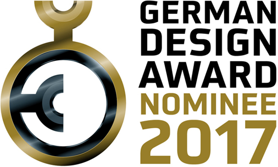 German Design Award Nominee 2017 with Special Mention on Excellent Product Design for Emfit QS #2